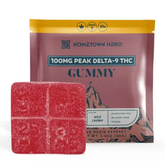 HTH 100mg D9 THC Live Rosin Gummy 