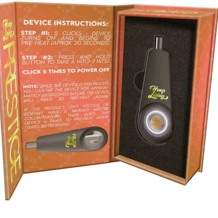 THCA Live Hash Rosin Dab Disposable Hemp Living