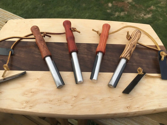 Fire starter - Engraved Flint, Steel & Magnesium  w compass - Gift for men, women, camping, hiking, survivalist, groomsmen and scouts Ocoee Botanicals